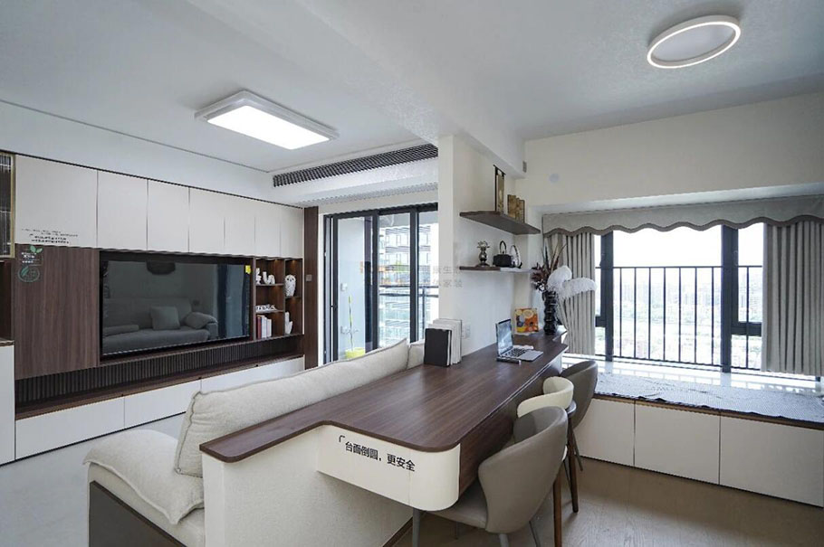 水岸星境這個(gè)戶型絕了！90㎡做成百變空間